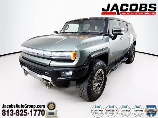 Moonshot Green Matte 2024 GMC HUMMER EV SUV 3X