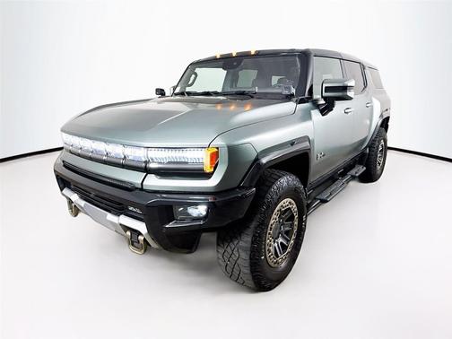 Moonshot Green Matte 2024 GMC HUMMER EV SUV 3X