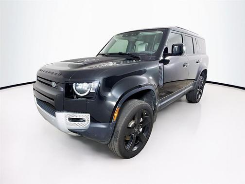Santorini Black Metallic 2024 Land Rover Defender 130 P300 S