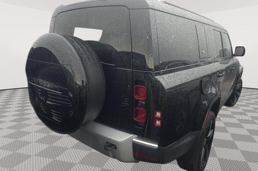 Santorini Black Metallic 2024 Land Rover Defender 130 P300 S