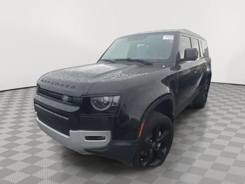 Santorini Black Metallic 2024 Land Rover Defender 130 P300 S