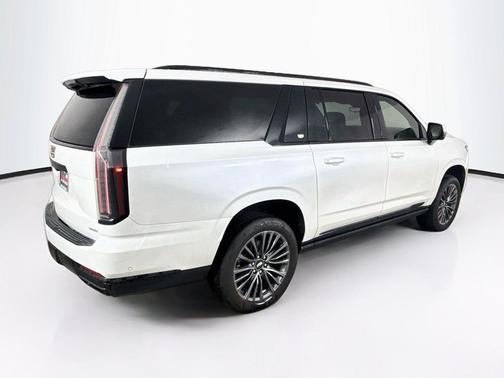 Crystal White Tricoat 2025 Cadillac Escalade ESV Sport Platinum