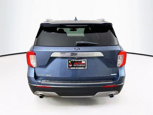 Blue Metallic 2020 Ford Explorer Limited