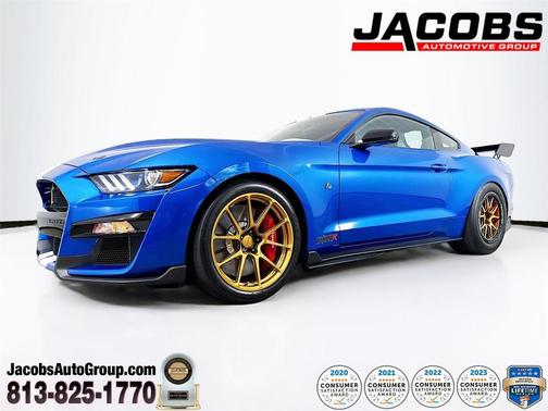 Velocity Blue Metallic 2020 Ford Shelby GT500 Base