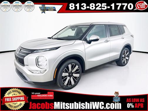 Alloy Silver Metallic 2026 Mitsubishi Outlander SE 1.5T 2WD