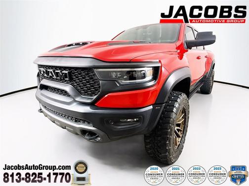 Flame Red Clearcoat 2021 RAM 1500 TRX
