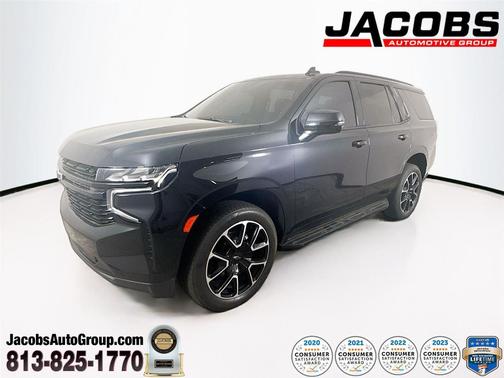 Black 2023 Chevrolet Tahoe 4WD RST