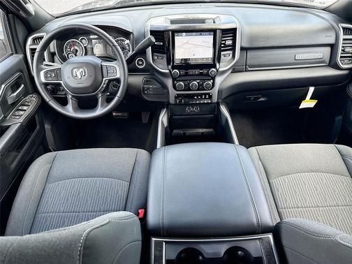 Granite Crystal Metallic Clearcoat 2024 RAM 3500 Big Horn Crew Cab 4x4 8' Box