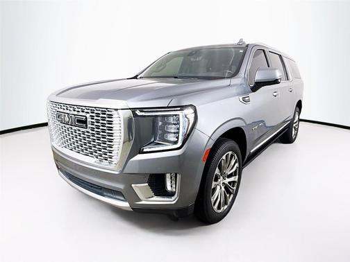 Satin Steel Metallic 2022 GMC Yukon XL Denali