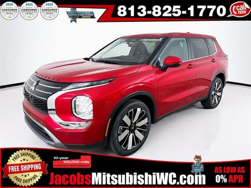 Red Diamond 2026 Mitsubishi Outlander SE 1.5T 2WD