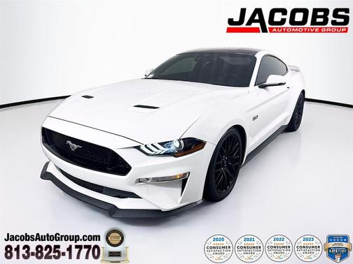 Oxford White 2020 Ford Mustang GT Premium