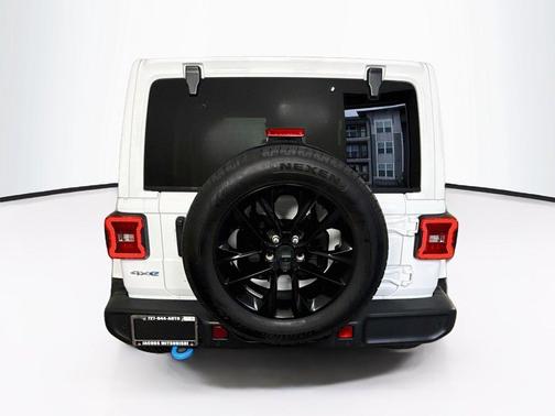 Bright White Clearcoat 2024 Jeep Wrangler 4xe Sahara