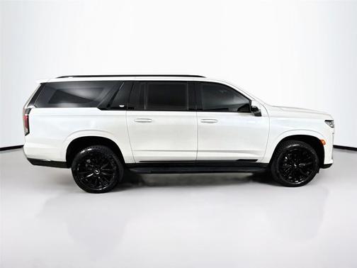 Crystal White Tricoat 2022 Cadillac Escalade ESV Luxury