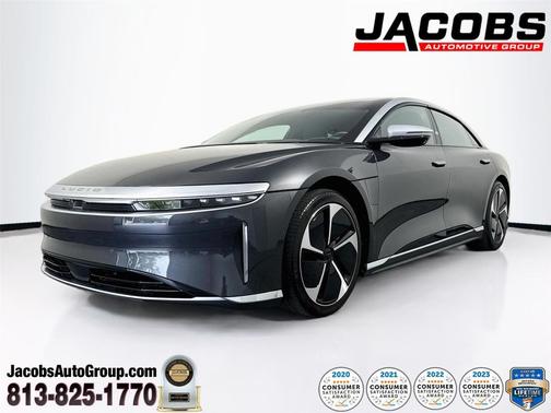 Quantum Gray Metallic 2023 Lucid Air Grand Touring