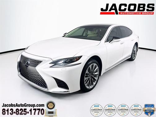 Eminent White Pearl 2018 Lexus LS 500 Base