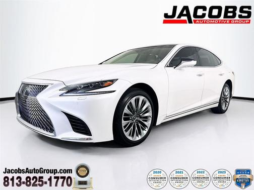 Eminent White Pearl 2018 Lexus LS 500 Base