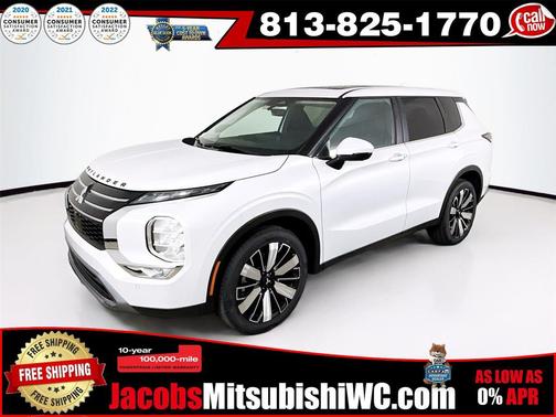 White Diamond 2026 Mitsubishi Outlander SE 1.5T 2WD