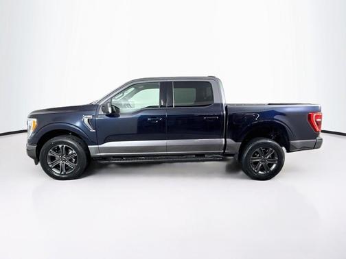 Antimatter Blue Metallic 2023 Ford F-150 XLT