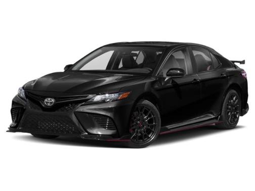 Midnight Black Metallic 2020 Toyota Camry TRD