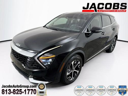 Ebony Black 2025 Kia Sportage EX