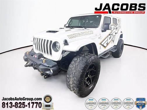 Bright White Clearcoat 2021 Jeep Wrangler Unlimited Rubicon 392