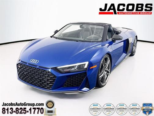 Ascari Blue Metallic 2020 Audi R8 V10 performance quattro S tronic