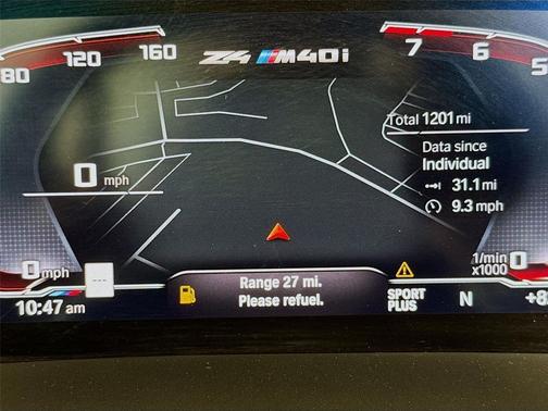 San Francisco Red Metallic 2025 BMW Z4 M40i