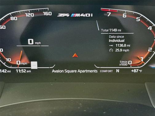 San Francisco Red Metallic 2025 BMW Z4 M40i