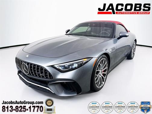 Selenite Grey Metallic 2024 Mercedes-Benz AMG SL 55 Base