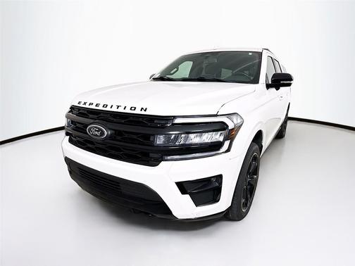 Star White Metallic Tri-Coat 2022 Ford Expedition Max Limited