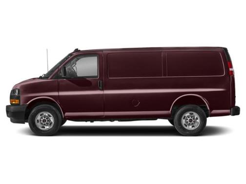 Dark Toreador Red 2025 GMC Savana 2500 Work Van