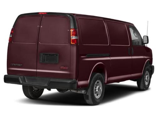 Dark Toreador Red 2025 GMC Savana 2500 Work Van