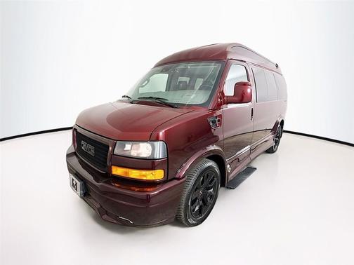 Dark Toreador Red 2025 GMC Savana 2500 Work Van