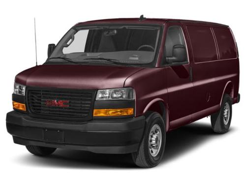 Dark Toreador Red 2025 GMC Savana 2500 Work Van