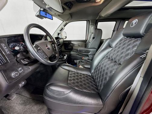 Dark Toreador Red 2025 GMC Savana 2500 Work Van