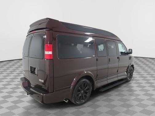 Dark Toreador Red 2025 GMC Savana 2500 Work Van