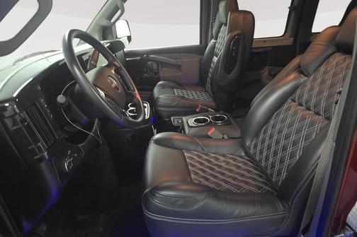 Dark Toreador Red 2025 GMC Savana 2500 Work Van