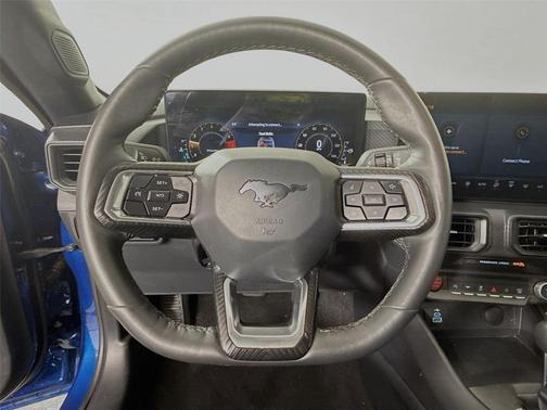Atlas Blue Metallic 2024 Ford Mustang EcoBoost