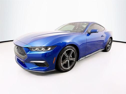 Atlas Blue Metallic 2024 Ford Mustang EcoBoost