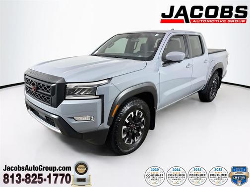 Boulder Gray Pearl 2024 Nissan Frontier PRO-X
