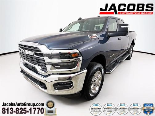 Forged Blue Metallic 2026 RAM 2500 Big Horn Crew Cab 4x4 6'4' Box