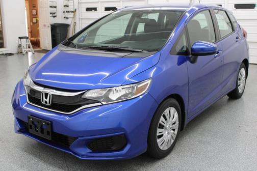 Blue 2018 Honda Fit LX