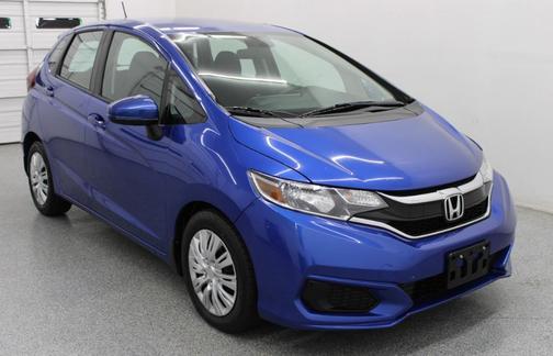 Blue 2018 Honda Fit LX