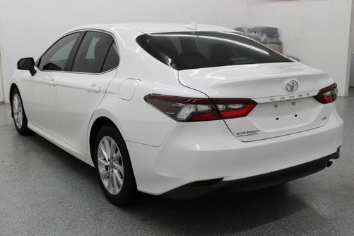 White 2021 Toyota Camry LE