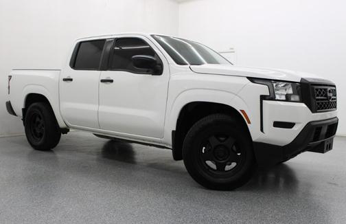 Glacier White 2022 Nissan Frontier S