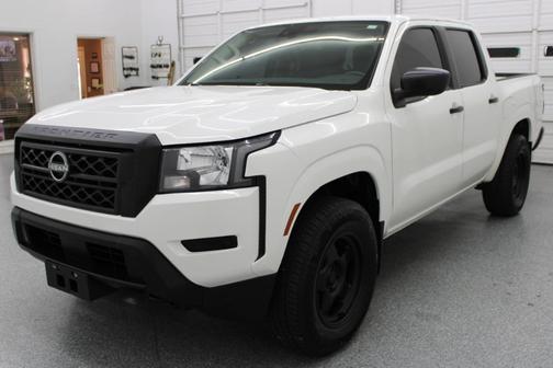 Glacier White 2022 Nissan Frontier S