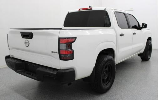 Glacier White 2022 Nissan Frontier S