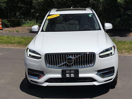 Crystal White 2023 Volvo XC90 Ultimate Bright 7-Seater