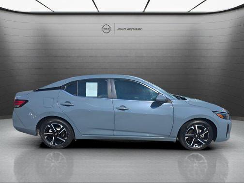 Atlantic Gray Metallic 2025 Nissan Sentra SV