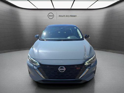 Atlantic Gray/Super Black 2025 Nissan Sentra SR
